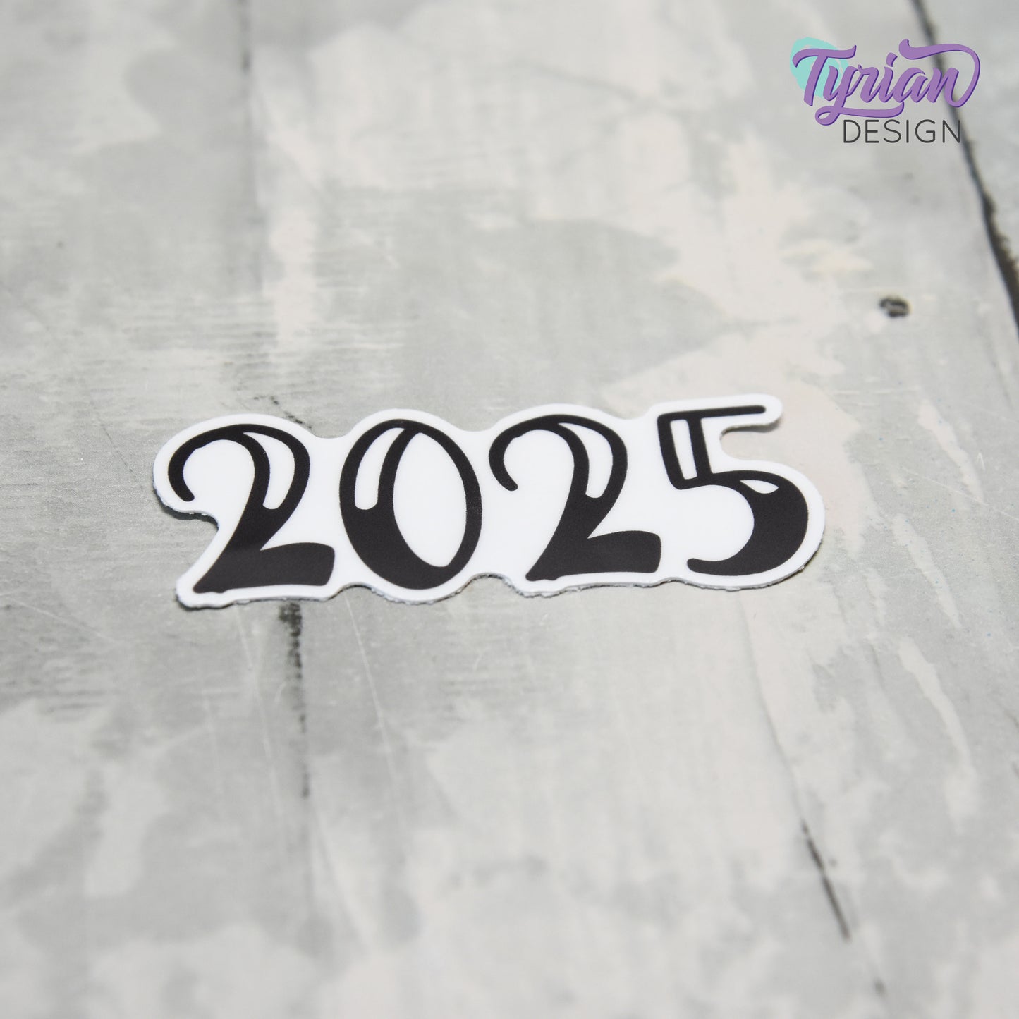 2025 Sticker | 2025 Planner Sticker | Sticker is high quality weather proof vinyl | 2.5 x 1 inch