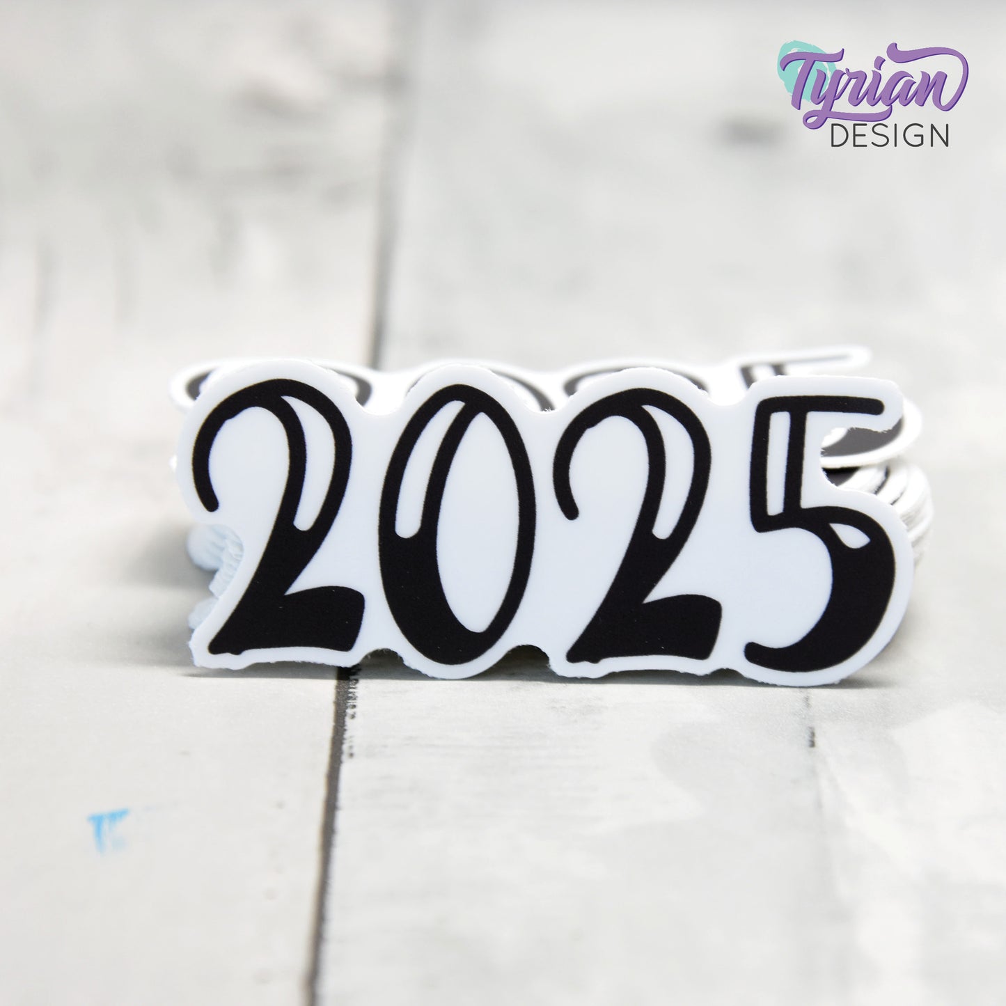 2025 Sticker | 2025 Planner Sticker | Sticker is high quality weather proof vinyl | 2.5 x 1 inch