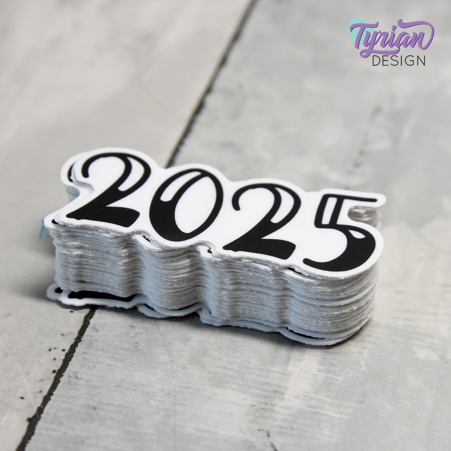 2025 Sticker | 2025 Planner Sticker | Sticker is high quality weather proof vinyl | 2.5 x 1 inch