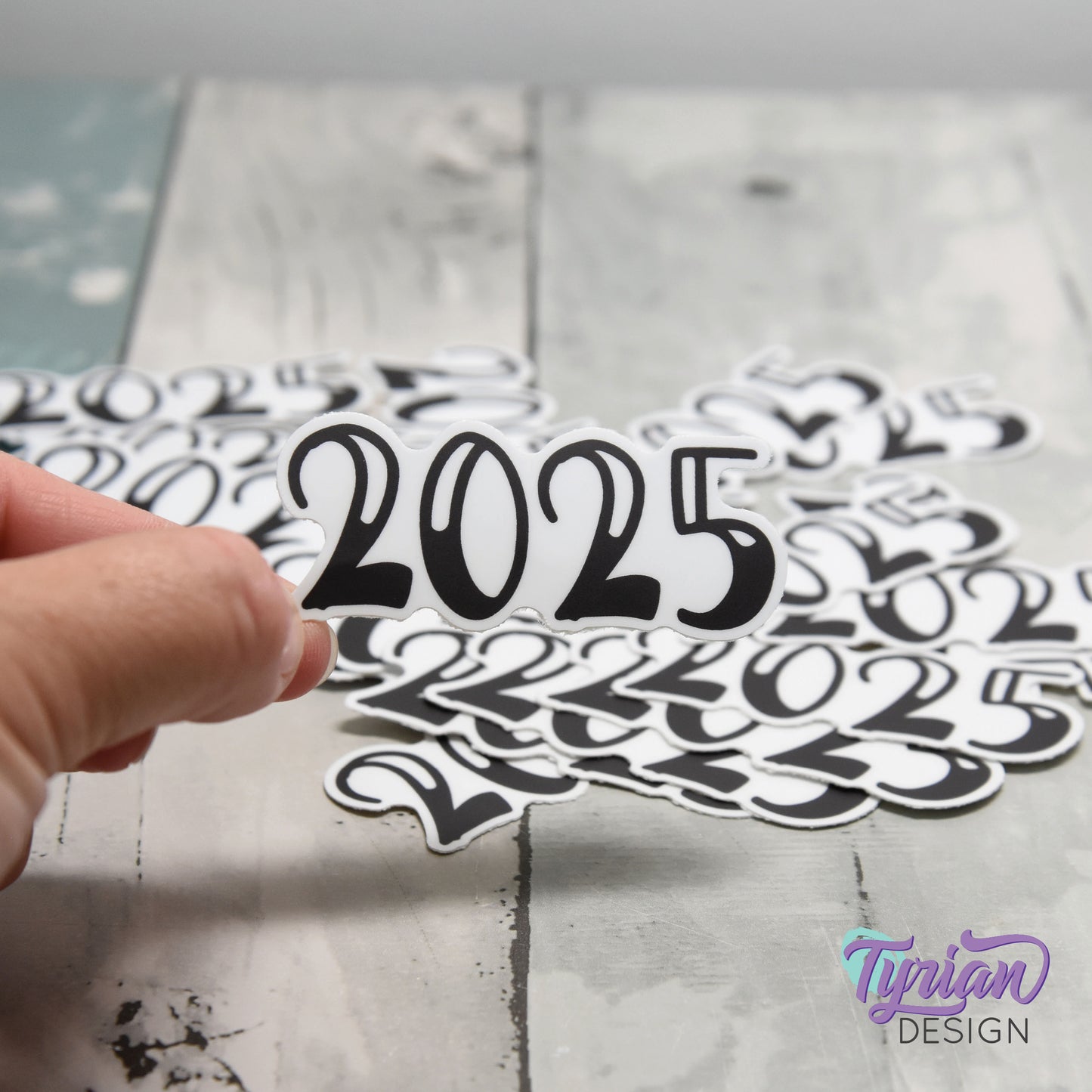 2025 Sticker | 2025 Planner Sticker | Sticker is high quality weather proof vinyl | 2.5 x 1 inch