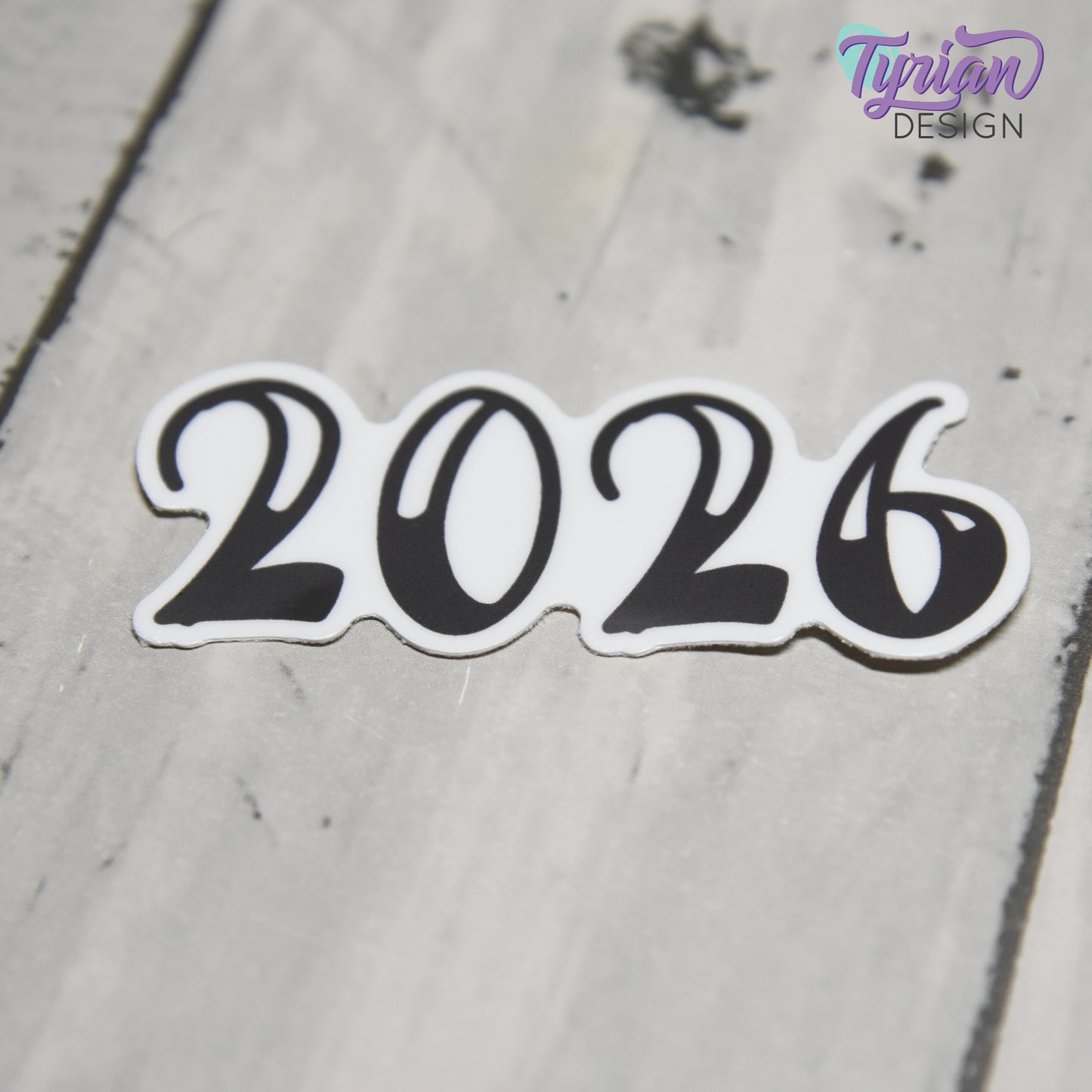 2026 Sticker | 2026 Planner Sticker | Sticker is high quality weather proof vinyl | 2.5 x 1 inch