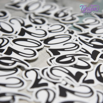 2026 Sticker | 2026 Planner Sticker | Sticker is high quality weather proof vinyl | 2.5 x 1 inch